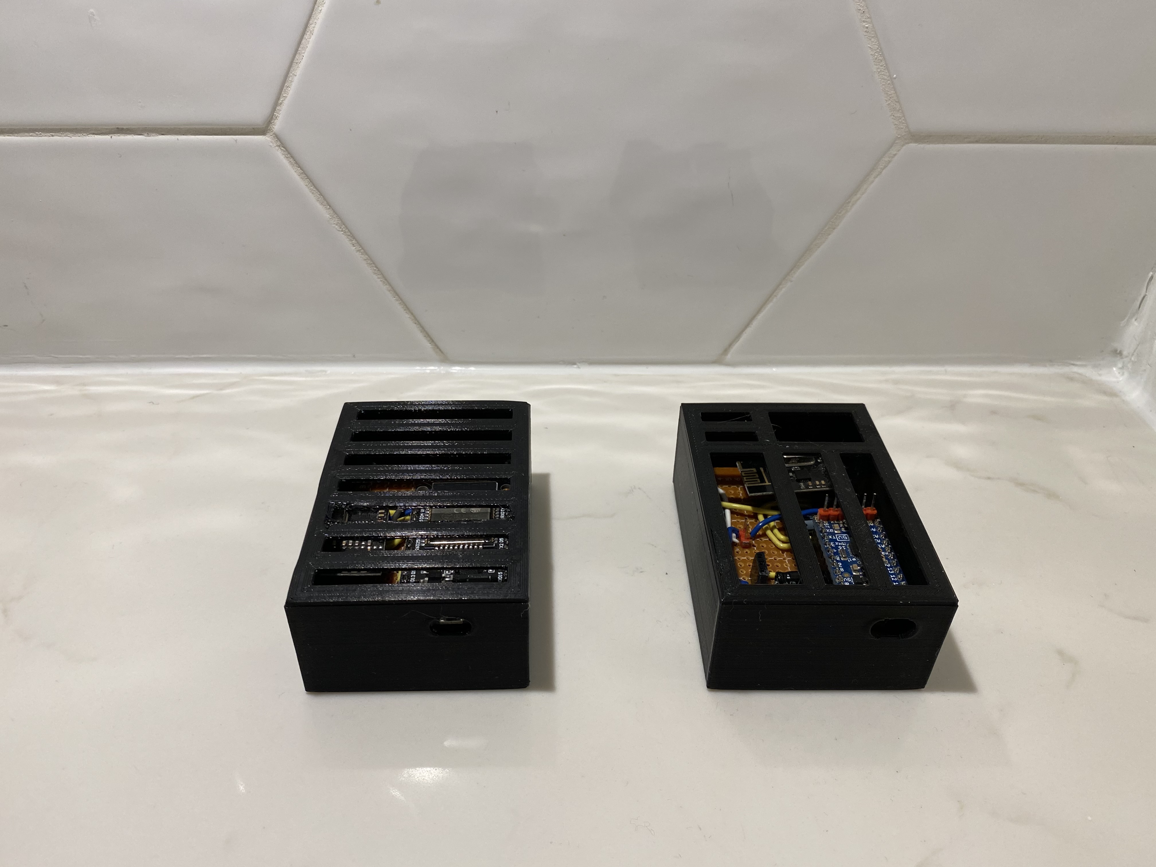 The gateway and the light controller I built.
